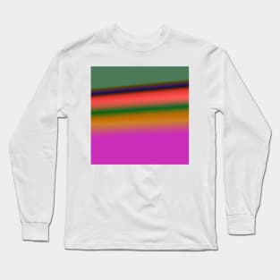 red blue green texture art Long Sleeve T-Shirt